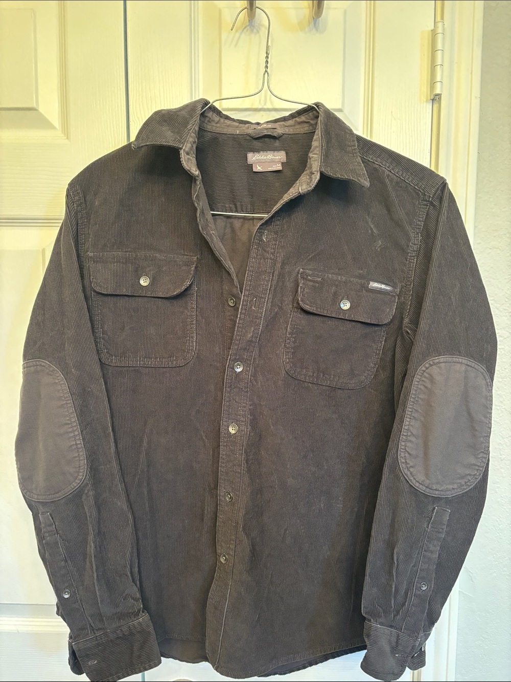 Eddie Bauer Dark gray Corduroy Workshirt